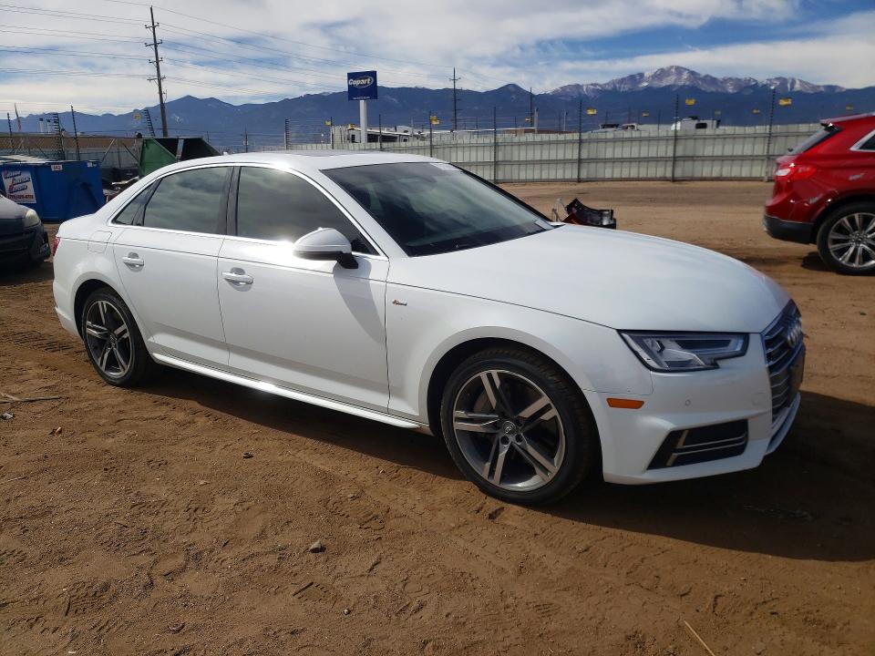 2017 Audi A4 VIN WAUENAF46HN048508 COPART salvage auction — MECHANICAL, Salvage Title, sold $250 on 2026-08-03 (photo 4)