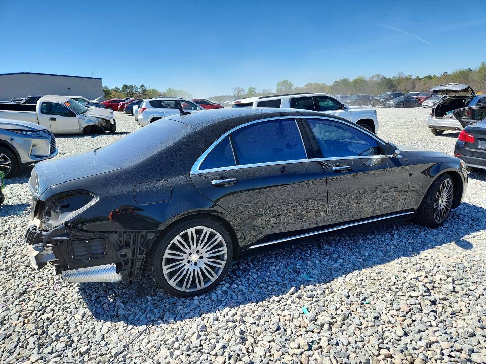 2016 Mercedes-benz S-klasse VIN WDDUG8FB0GA247307 COPART salvage auction — REAR END, Ga - Certificate Of Title, sold $9,800 on 2026-08-13 (photo 3)