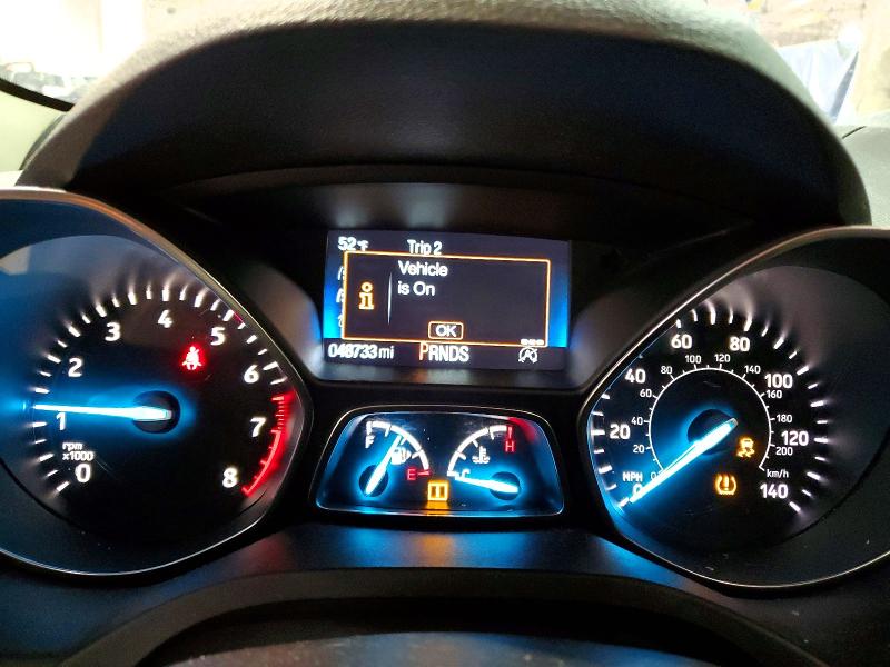 2018 Ford Escape VIN 1FMCU9HD2JUB87633 COPART salvage auction — FRONT END, Mi - Certificate Of Title, sold $4,750 on 2026-07-03 (photo 9)