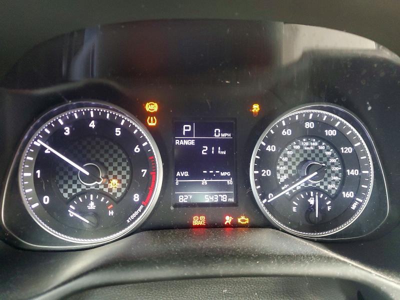 2019 Hyundai Elantra VIN KMHD74LF8KU816479 COPART salvage auction — FRONT END, FL - CERT OF TITLE SLVG REBUILDABLE, sold $1,850 on 2026-07-02 (photo 9)