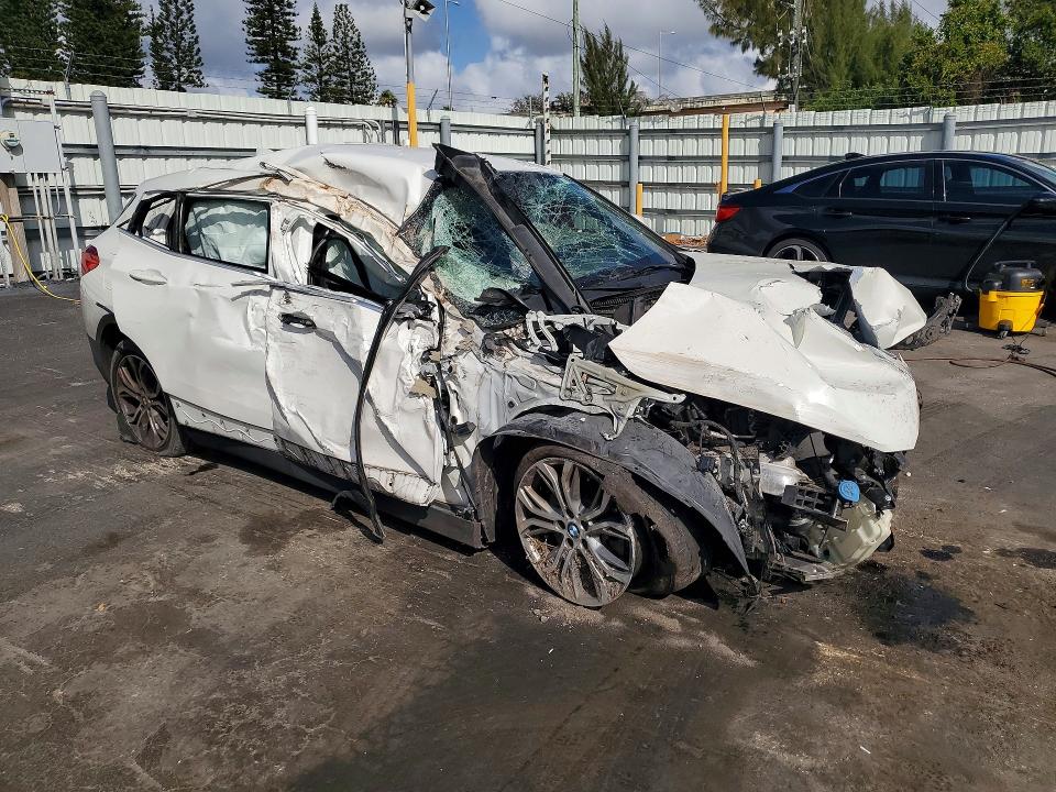 2018 BMW X2 VIN WBXYJ3C36JEJ75528 COPART salvage auction — FRONT END, Fl - Certificate Of Destruction, sold $325 on 2026-08-03 (photo 4)