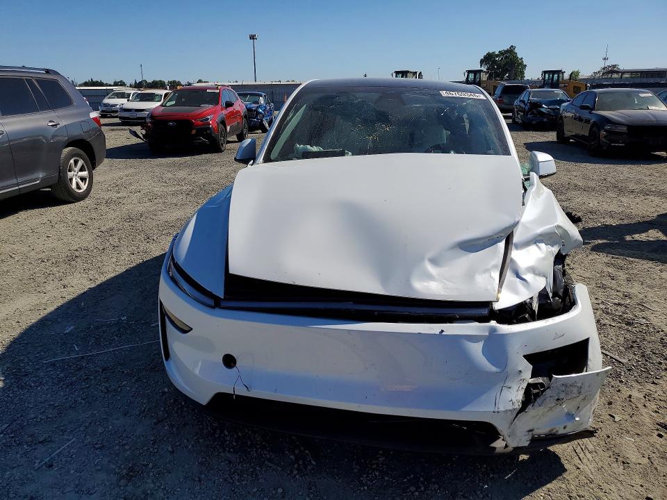 2026 Tesla Model y VIN 7SAYGDEE0TF327663 COPART salvage auction — FRONT END, Ca - Salvage Certificate, sold $18,000 on 2026-07-02 (photo 5)