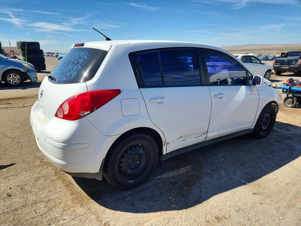 2007 Nissan Versa VIN 3N1BC13E27L385378 COPART salvage auction — FRONT END, Nm - Cert Of Title-Salvage, sold $250 on 2026-07-06 (photo 3)