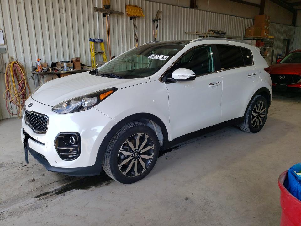 2017 Kia Sportage VIN KNDPN3AC6H7227707 COPART salvage auction — FRONT END, MD - CERT OF SALVAGE > 75% DAMAGE, sold $3,100 on 2026-07-02 (photo 1)