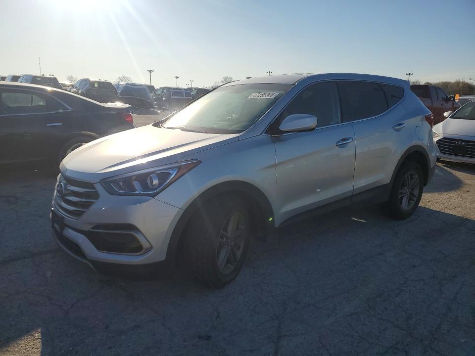 2017 Hyundai Santa fe VIN 5XYZT3LB9HG409374 COPART salvage auction — FRONT END, In - Cert Of Title-Salvage Title, sold $2,350 on 2026-07-28 (photo 1)