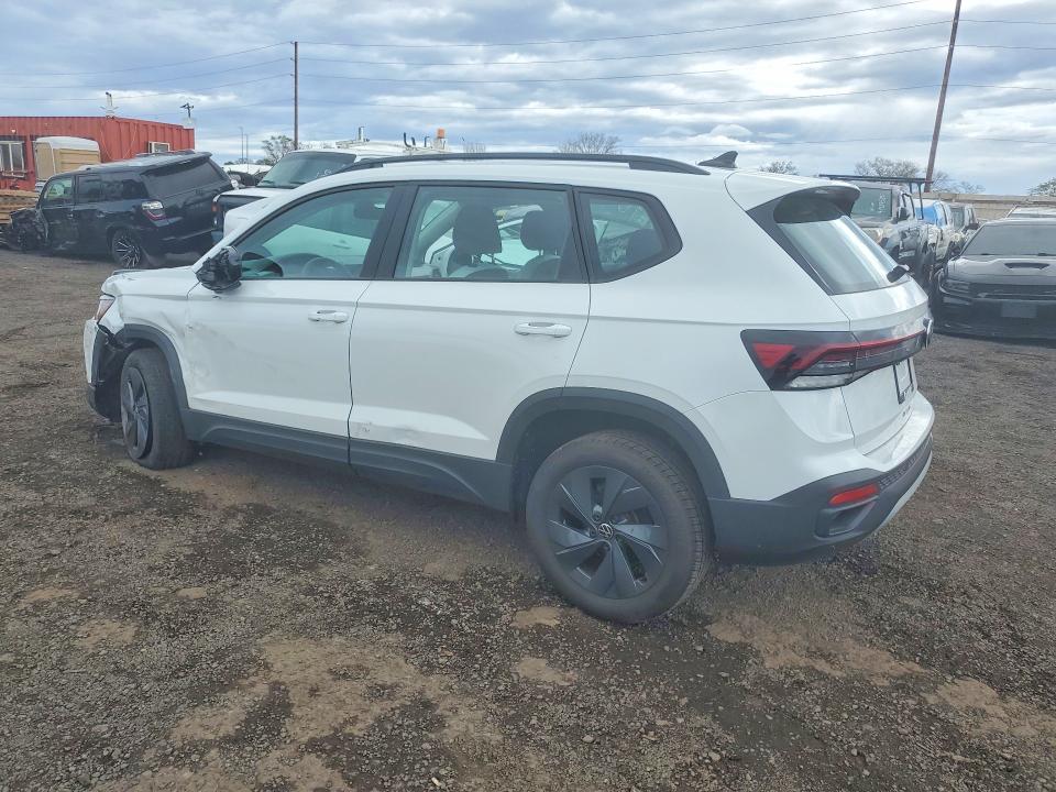 2025 Volkswagen Taos VIN 3VV5C7B24SM089318 COPART salvage auction — FRONT END, Hi - Certificate Of Salvage, sold $750 on 2026-06-29 (photo 2)