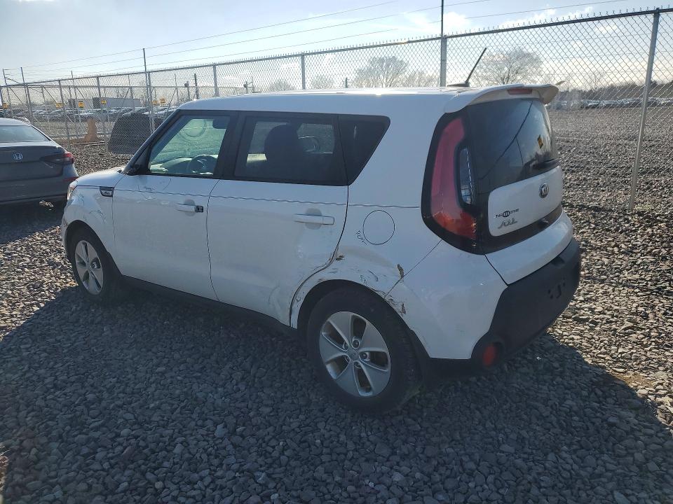 2016 Kia Soul VIN KNDJN2A2XG7370858 COPART salvage auction — VANDALISM, In - Cert Of Title-Salvage Title, sold $225 on 2026-07-21 (photo 2)