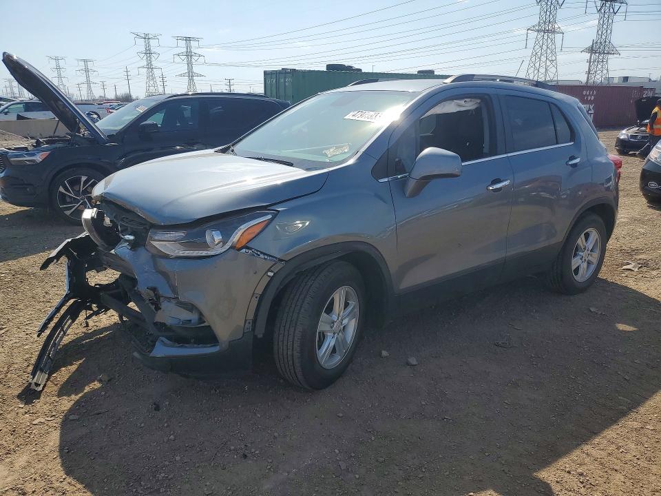 2019 Chevrolet Trax VIN KL7CJLSBXKB906171 COPART salvage auction — FRONT END, Il - Salvage Certificate, sold $1,000 on 2026-07-02 (photo 1)
