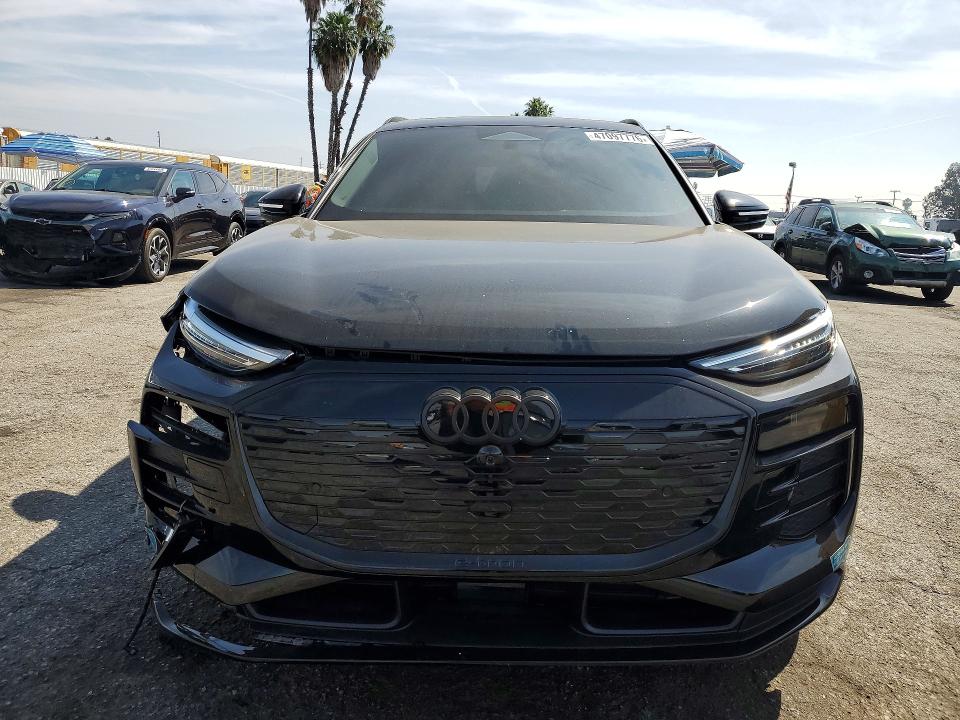 2025 Audi Q6 VIN WA124BGF2SA018106 COPART salvage auction — FRONT END, Ca - Salvage Certificate, sold $19,200 on 2026-07-02 (photo 5)