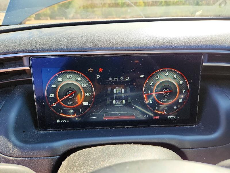 2023 Hyundai Santa cruz VIN 5NTJCDAF0PH071428 COPART salvage auction — FRONT END, Nc - Salvage Certificate Of Title, sold $10,400 on 2026-07-13 (photo 9)