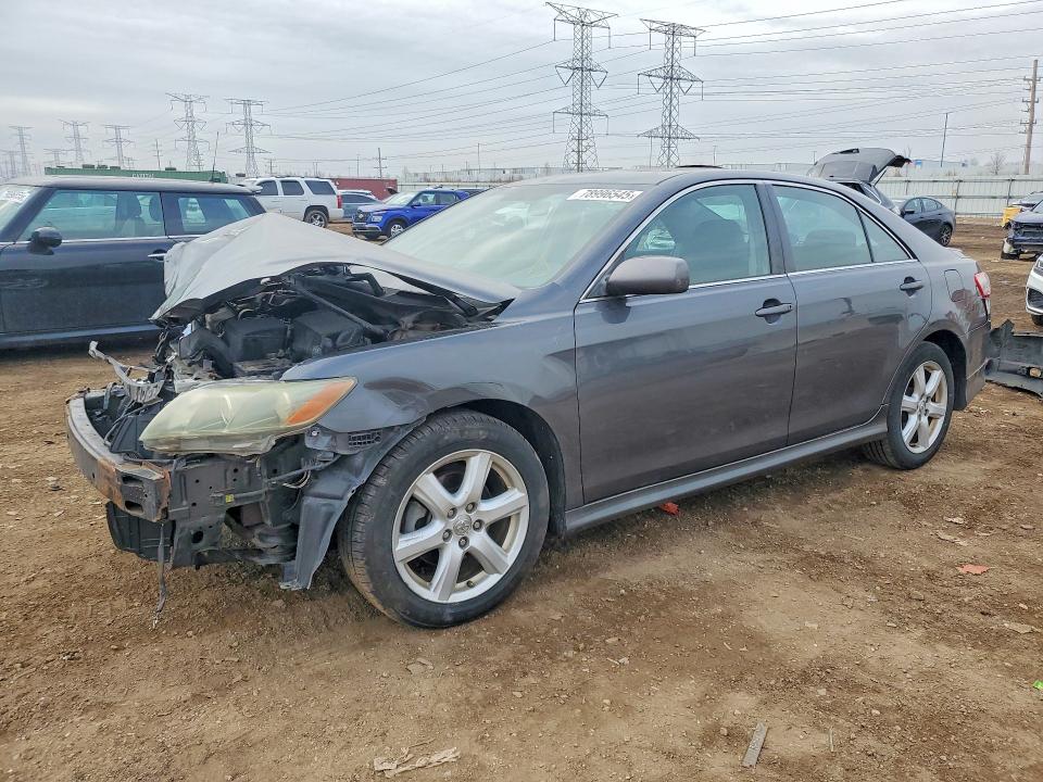 2008 Toyota Camry VIN 4T1BE46K98U237063 COPART salvage auction — FRONT END, Il - Salvage Certificate, sold $400 on 2026-07-09 (photo 1)
