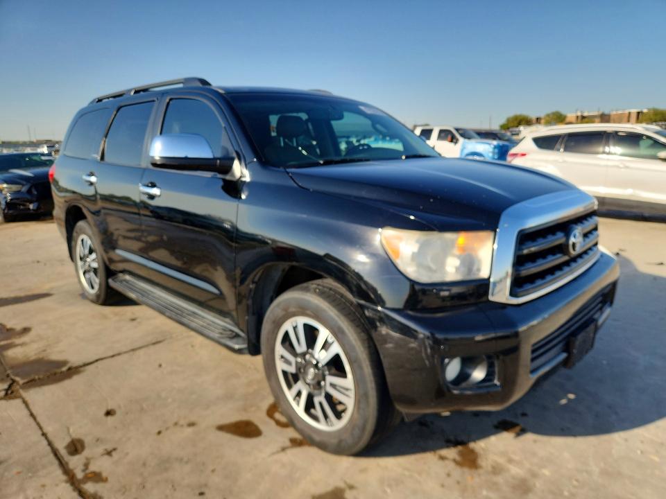 2011 Toyota Sequoia VIN 5TDYY5G16BS035729 COPART salvage auction — SIDE, Tx - Certificate Of Title, sold $5,200 on 2026-07-16 (photo 4)