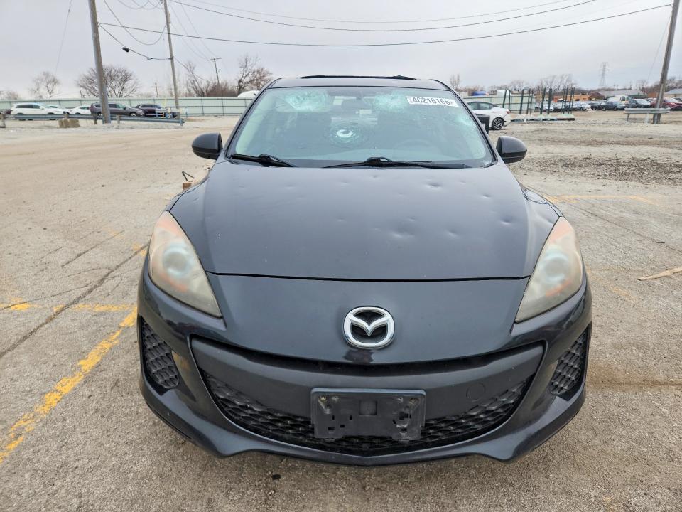 2013 Mazda VIN JM1BL1V77D1821883 COPART salvage auction — HAIL, IL - SALVAGE CERTIFICATE, sold $400 on 2026-07-03 (photo 5)
