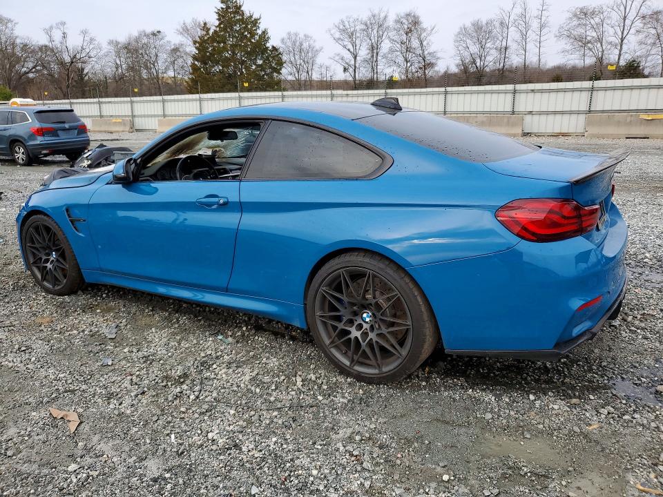 2020 BMW M4 VIN WBS4Y9C08LFJ30239 COPART salvage auction — ENGINE BURN, Sc - Non-Reb & Rem Salvage Title, sold $22,900 on 2026-07-08 (photo 2)