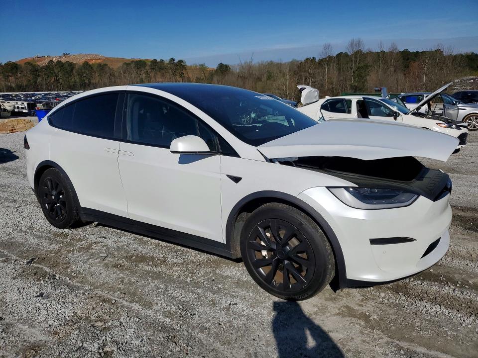 2022 Tesla VIN 7SAXCBE56NF338519 COPART salvage auction — FRONT END, Ga - Cert Of Title-Salvage, sold $14,000 on 2026-07-13 (photo 4)