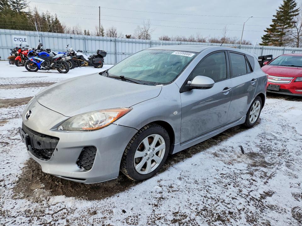 2010 Mazda 3 VIN JM1BL1H50A1148389 COPART salvage auction — REAR END, On - Permit No Brand - Unfit, sold $425 on 2026-07-02 (photo 1)