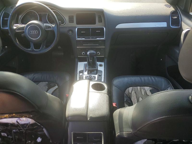 2015 Audi Q7 VIN WA1DGAFE8FD016304 COPART salvage auction — STRIPPED, Tx - Certificate Of Title, sold $1,450 on 2026-07-30 (photo 8)