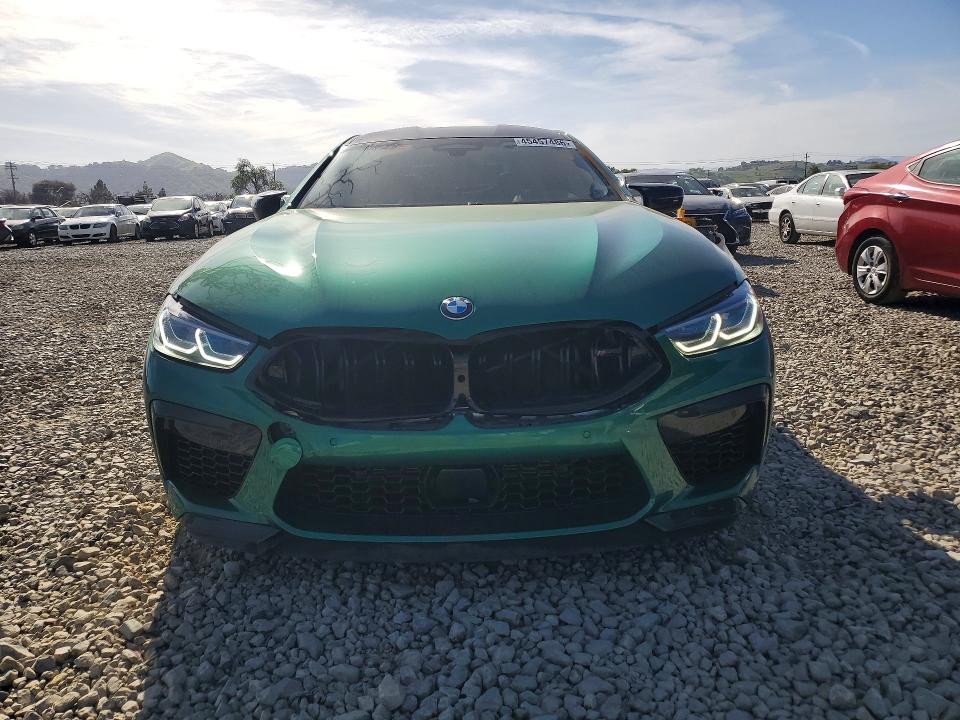 2025 BMW M8 VIN WBSGV0C04SCU91209 COPART salvage auction — REAR END, Ca - Salvage Certificate, sold $60,000 on 2026-07-02 (photo 5)