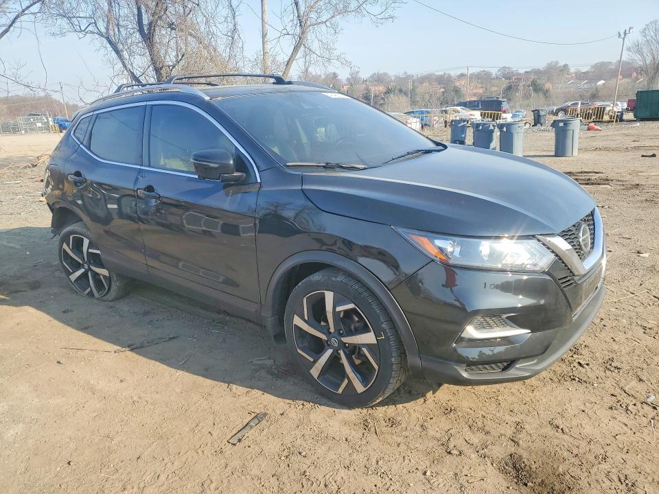 2021 Nissan Rogue VIN JN1BJ1CW7MW439262 COPART salvage auction — REAR END, Md - Cert Of Salvage > 75% Damage, sold $125 on 2026-07-02 (photo 4)