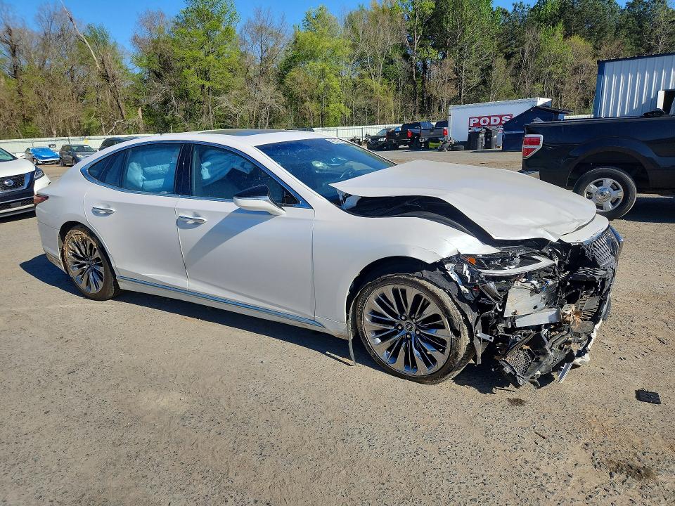 2021 Lexus Ls VIN JTHD51FF7M5015140 COPART salvage auction — FRONT END, Salvage Title, sold $10 on 2026-07-30 (photo 4)