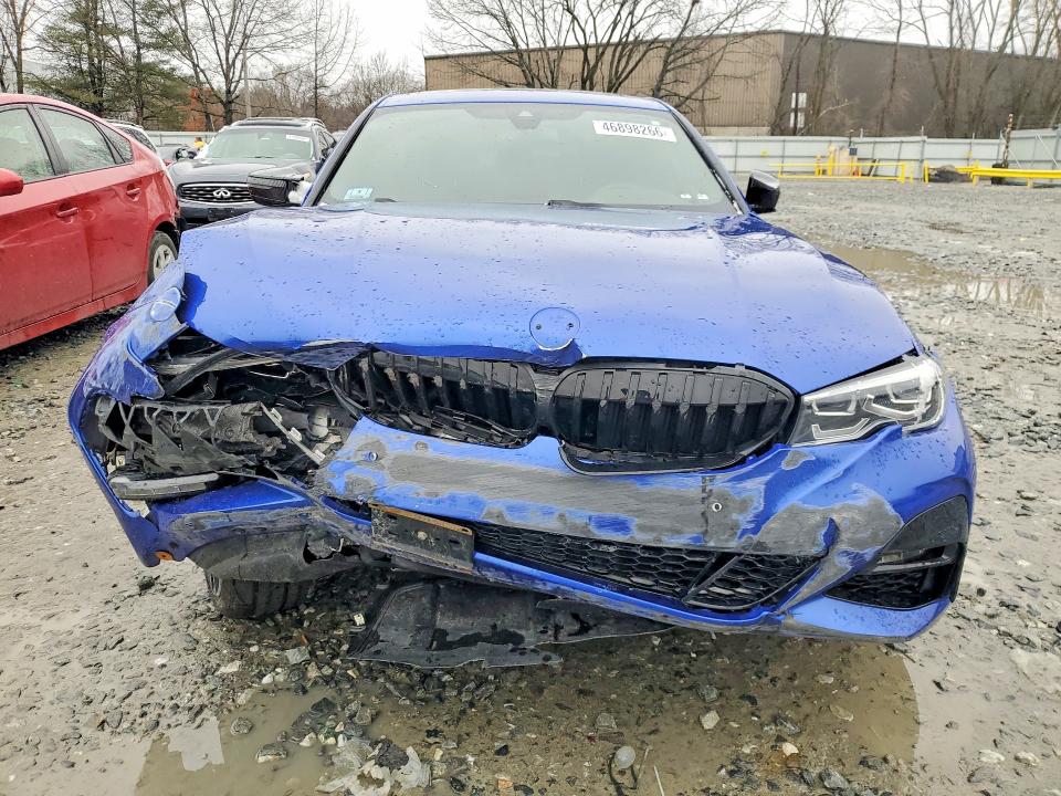 2019 BMW 3er VIN WBA5R7C50KAJ84765 COPART salvage auction — FRONT END, Ma - Cert Of Title-Salvage, sold $7,600 on 2026-07-29 (photo 5)