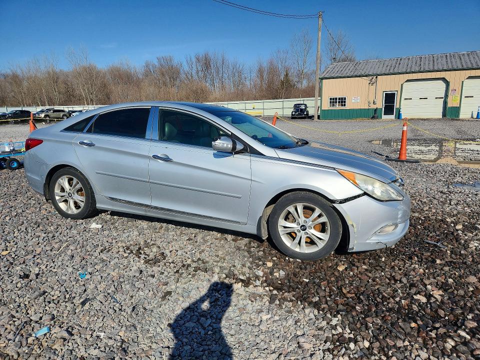 2012 Hyundai Sonata VIN 5NPEC4AC2CH499825 COPART salvage auction — SIDE, Il - Salvage Certificate, sold $600 on 2026-07-06 (photo 4)