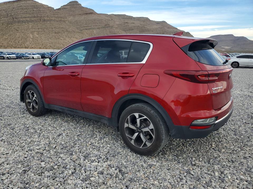 2022 Kia Sportage VIN KNDPM3AC2N7981671 COPART salvage auction — SIDE, Nv - Salvage Title, sold $4,050 on 2026-07-27 (photo 2)