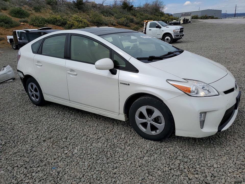2012 Toyota Prius VIN JTDKN3DU9C5532590 COPART salvage auction — REAR END, NV - SALVAGE TITLE, sold $3,100 on 2026-07-30 (photo 4)
