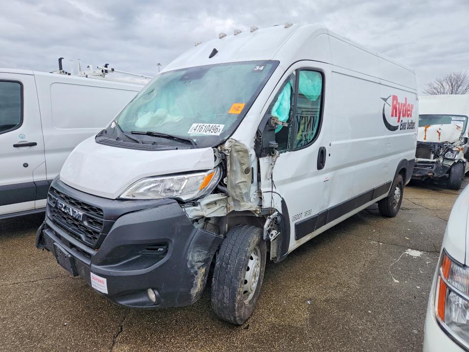 2023 Ram Promaster city VIN 3C6LRVDG8PE511469 COPART salvage auction — FRONT END, Oh - Cert Of Title-Salvage, sold $7,500 on 2026-07-29 (photo 1)