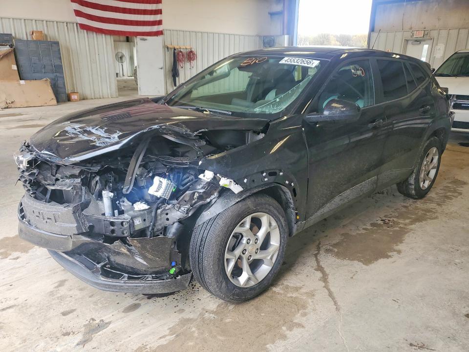 2025 Chevrolet Trax VIN KL77LFEP7SC291142 COPART salvage auction — FRONT END, Ar - Cert Of Title-Salvage, sold $4,150 on 2026-07-06 (photo 1)