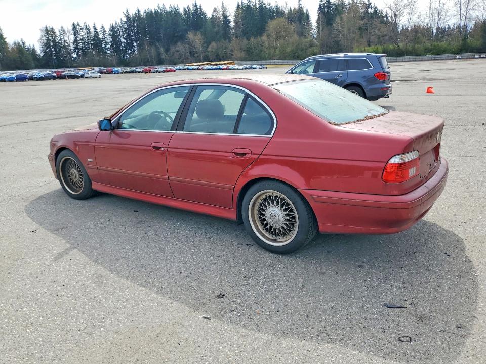 2001 BMW 5 series VIN WBADT43431GX20140 COPART salvage auction — FRONT END, Wa - Vehicle Cert Of Ownership-Titl, sold $1,300 on 2026-08-10 (photo 2)