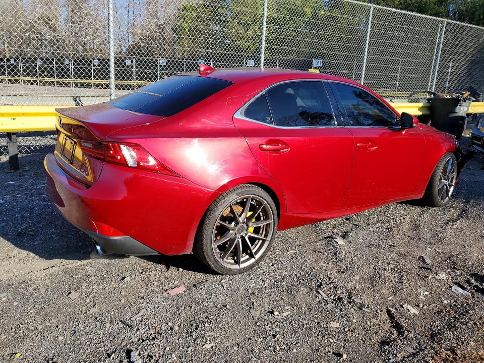 2014 Lexus Is VIN JTHBF1D24E5037568 COPART salvage auction — FRONT END, MD - CERT OF SALVAGE > 75% DAMAGE, sold $4,600 on 2026-07-10 (photo 3)