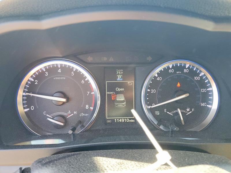 2015 Toyota Highlander VIN 5TDKKRFHXFS079753 COPART salvage auction — REAR END, Nc - Salvage Certificate Of Title, sold $9,100 on 2026-07-20 (photo 9)