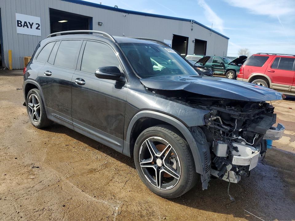 2021 Mercedes-benz Glb VIN W1N4M4HBXMW123495 COPART salvage auction — FRONT END, Il - Salvage Certificate, sold $9,000 on 2026-07-14 (photo 4)