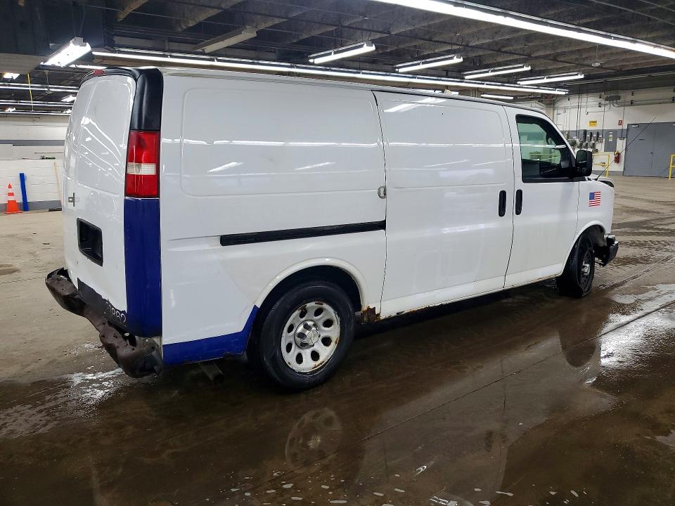 2012 Chevrolet Express VIN 1GCSGAFX2C1191160 COPART salvage auction — FRONT END, IL - CERTIFICATE OF TITLE, sold $2,819 on 2026-07-20 (photo 3)