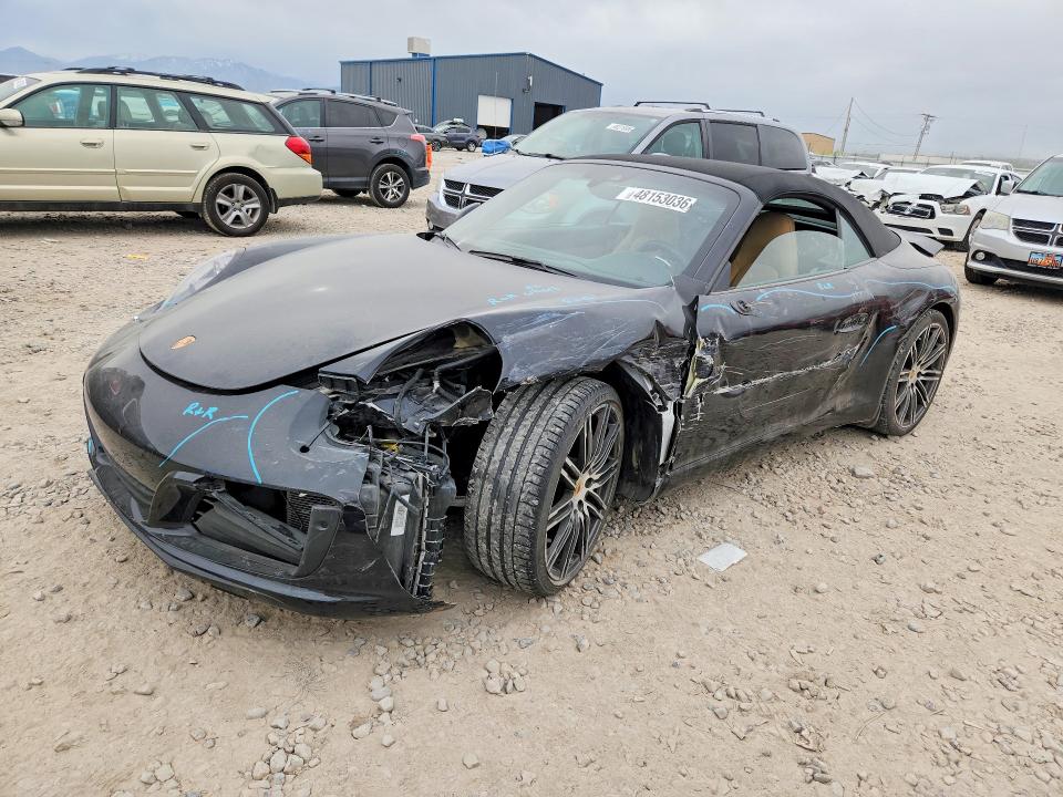 2017 Porsche 911 VIN WP0CA2A94HS141866 COPART salvage auction — FRONT END, Ut - Certificate Of Title, sold $49,250 on 2026-07-28 (photo 1)
