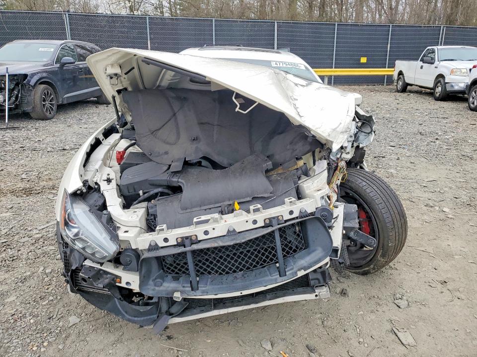 2017 Maserati Ghibli VIN ZAM57XSL7H1248779 COPART salvage auction — FRONT END, Md - Cert Of Salvage > 75% Damage, sold $225 on 2026-07-24 (photo 5)