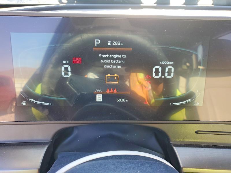 2025 Kia Sportage VIN KNDPVCDGXS7237307 COPART salvage auction — FRONT END, Ut - Salvage Certificate, sold $5,800 on 2026-07-06 (photo 9)