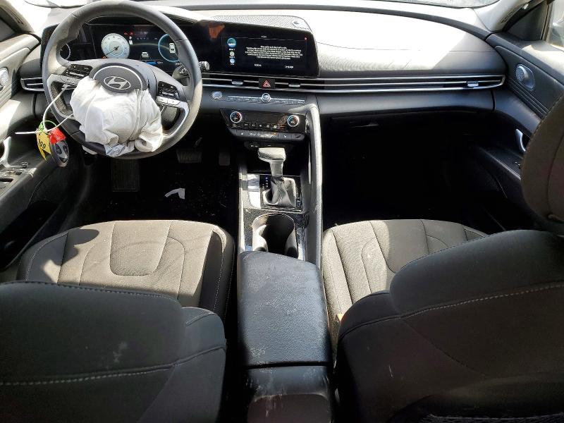 2025 Hyundai Elantra VIN KMHLS4DGXSU907335 COPART salvage auction — FRONT END, Fl - Certificate Of Destruction, sold $4,400 on 2026-07-09 (photo 8)