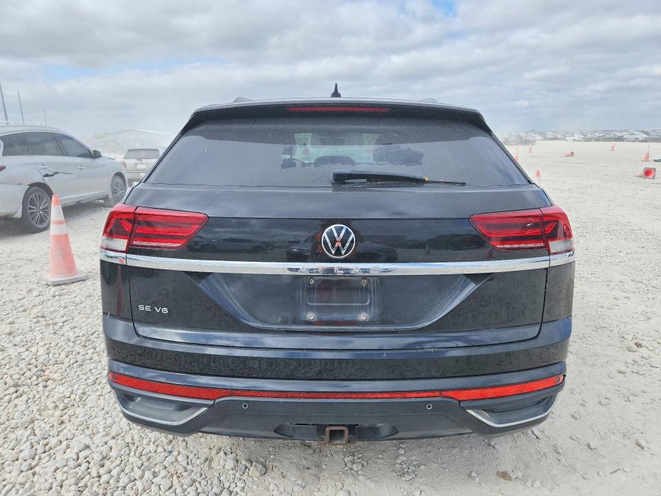 2021 Volkswagen Atlas VIN 1V2JE2CA5MC201868 COPART salvage auction — SIDE, Tx - Salvage Vehicle Title, sold $175 on 2026-07-09 (photo 6)