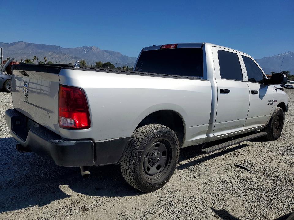 2017 Ram 1500 VIN 1C6RR6ST7HS730597 COPART salvage auction — FRONT END, Ca - Salvage Certificate, sold $3,200 on 2026-07-22 (photo 3)