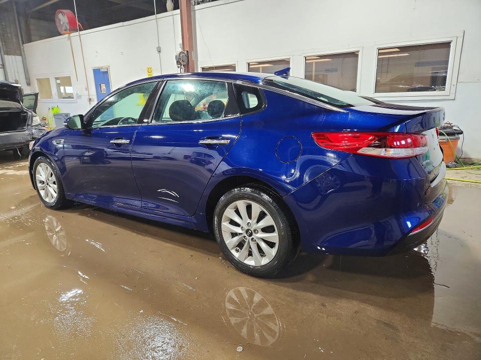 2018 Kia Optima VIN 5XXGT4L30JG255654 COPART salvage auction — FRONT END, Mi - Certificate Of Title, sold $4,450 on 2026-07-07 (photo 2)