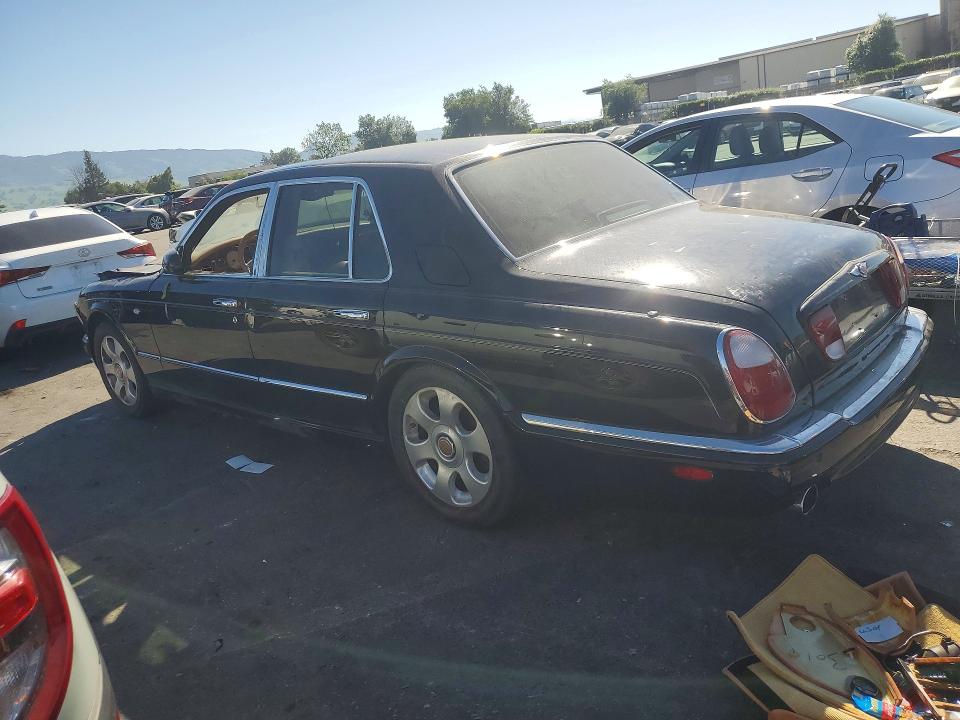2000 Bentley Arnage VIN SCBLC31E8YCX04301 COPART salvage auction — ENGINE BURN, Ca - Dis/Dlr/Exp Only Clean Title, sold $2,650 on 2026-09-24 (photo 2)