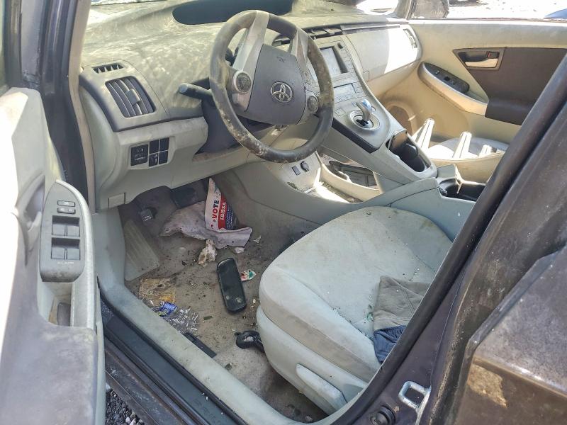 2011 Toyota Prius VIN JTDKN3DU7B0278244 COPART salvage auction — BURN, Md - Parts Only-No Title Letter, sold $225 on 2026-07-07 (photo 8)