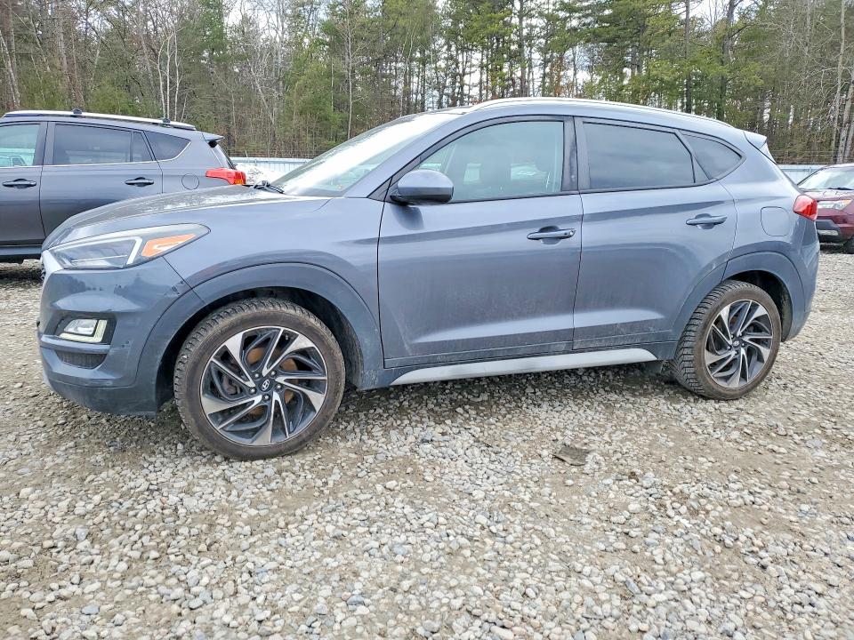 2019 Hyundai Tucson VIN KM8J3CAL5KU854379 COPART salvage auction — FRONT END, Me - Cert Of Title-Salvage Collisio, sold $3,700 on 2026-07-02 (photo 1)