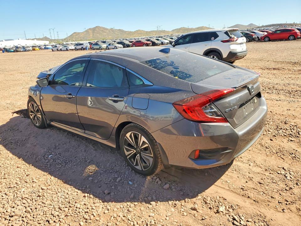 2016 Honda Civic VIN 19XFC1F71GE022473 COPART salvage auction — FRONT END, Salvage Title, sold $2,000 on 2026-08-04 (photo 2)