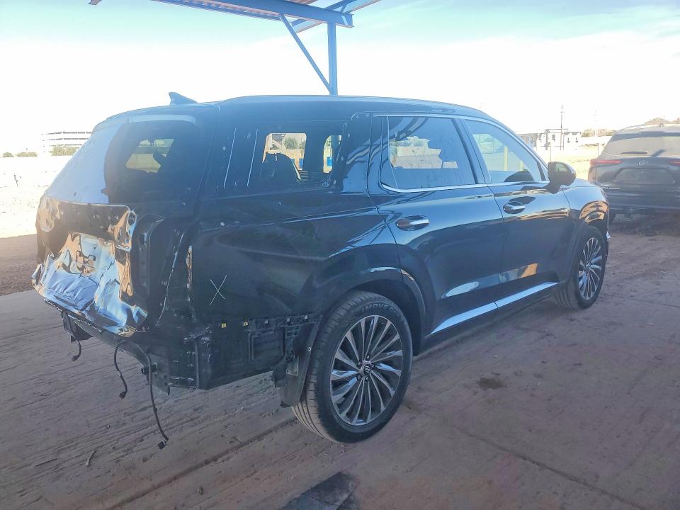 2023 Hyundai Palisade VIN KM8R74GE1PU572253 COPART salvage auction — REAR END, Az - Cert Of Title - Salvage, sold $175 on 2026-07-30 (photo 3)