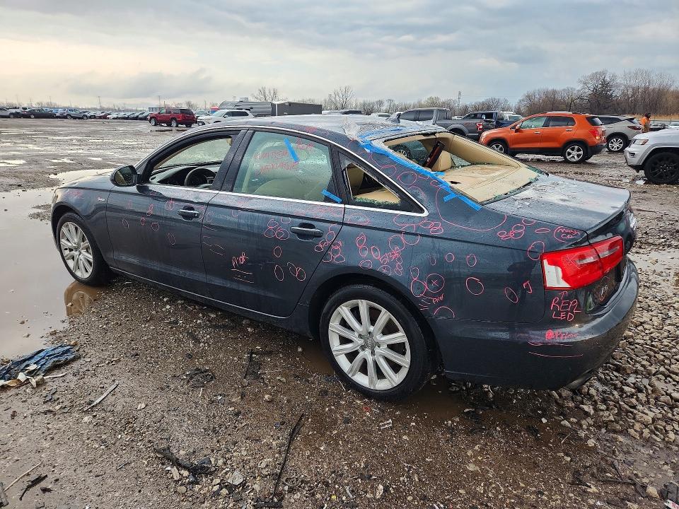 2014 Audi VIN WAUFGAFC5EN075409 COPART salvage auction — HAIL, Il - Salvage Certificate, sold $1,450 on 2026-07-03 (photo 2)