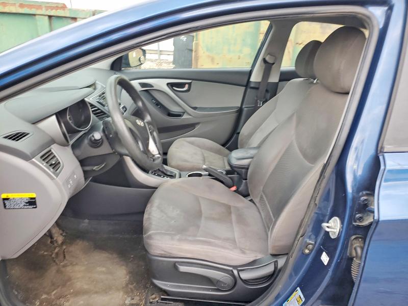 2016 Hyundai Elantra VIN KMHDH4AE1GU489213 COPART salvage auction — FRONT END, Salvage Title, sold $575 on 2026-07-23 (photo 7)