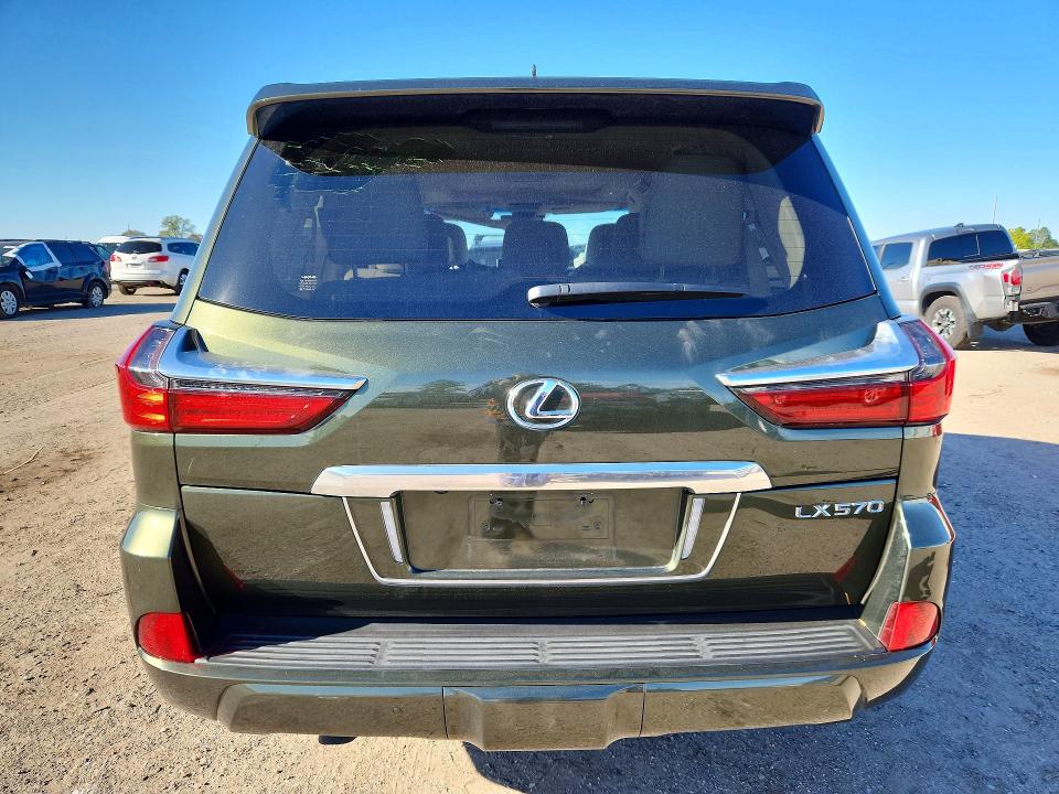 2021 Lexus Lx VIN JTJDY7AX0M4335351 COPART salvage auction — FRONT END, Tn - Salvage Certificate, sold $25,750 on 2026-07-09 (photo 6)